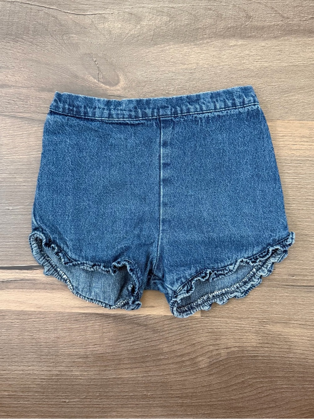 Park Bench Kids Toddler Girls' Ruffle Hem Denim Shorts Size 24 Months